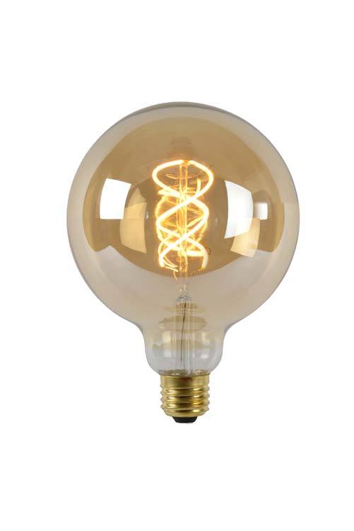 Ampoule filament - ambre - dimmable - Ø12,5cm - E27 - 5W