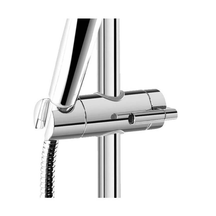 Set de douche Cindy thermostatique chrome