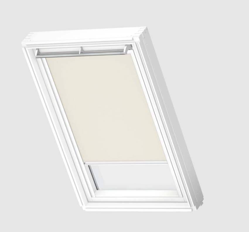Store enrouleur Velux occultant à commande manuelle beige CK04 1085SWL