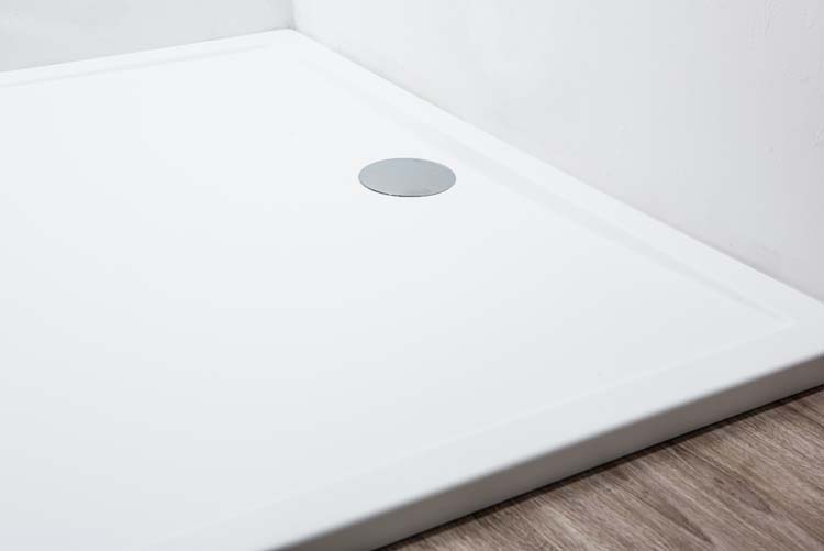 Receveur de douche Horst acrylique blanc mat 120x90cm