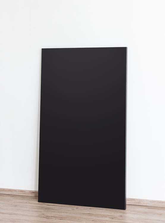 Werkblad voor keukeneiland Plenti zwart 154,5x90cm