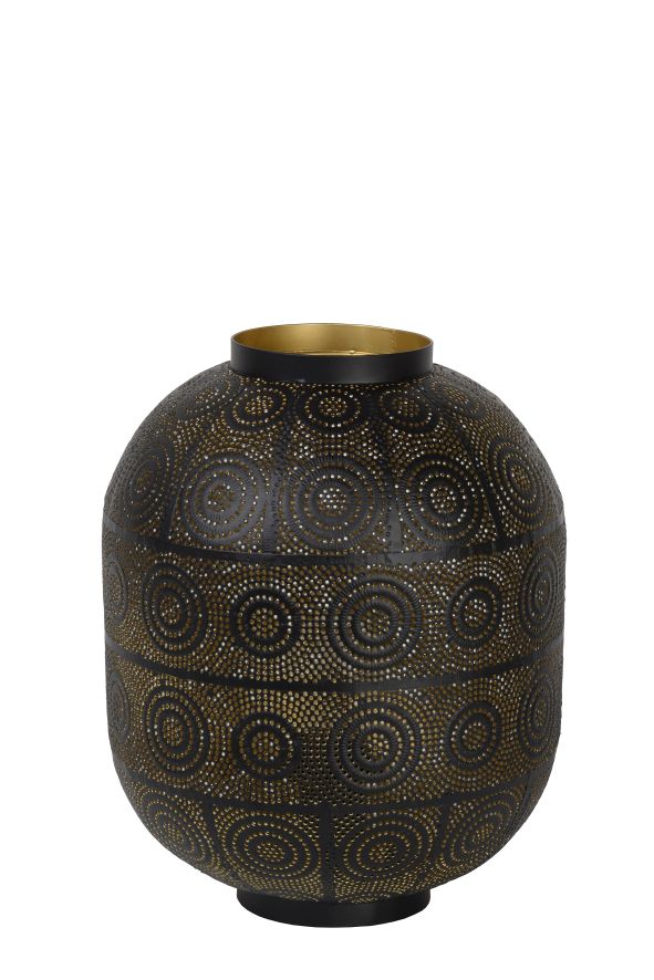 Tafellamp - zwart - Ø25cm - E27 - 60W