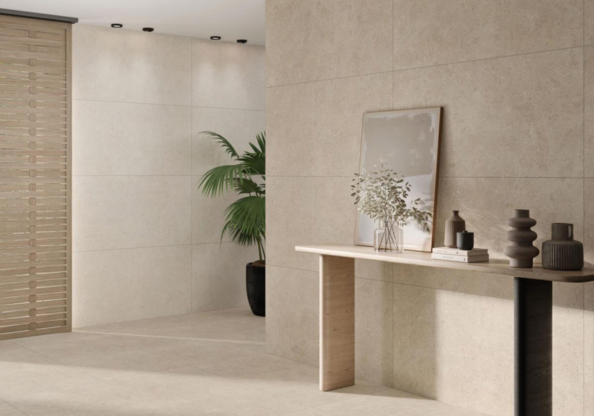 Carrelage de sol et mural Deserto beige 60x120cm