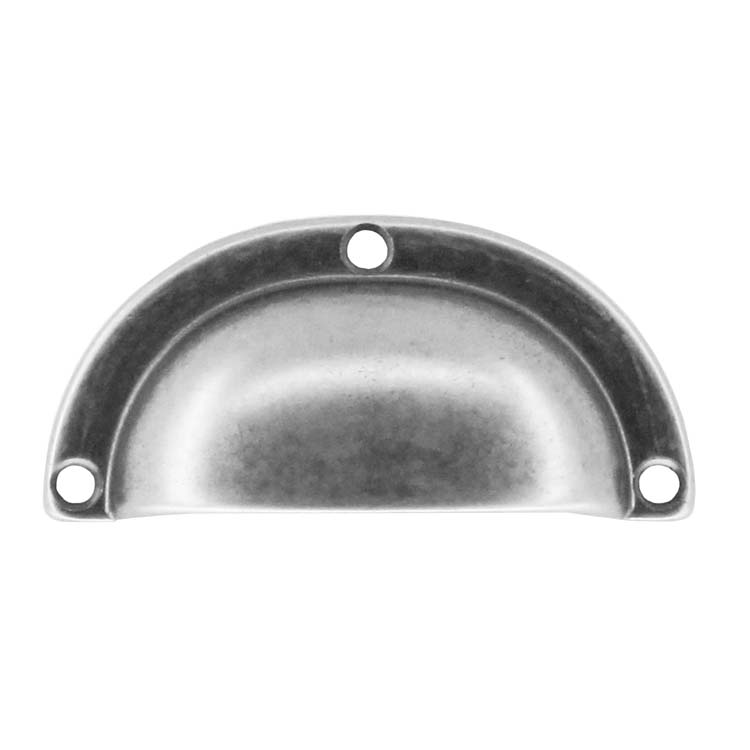 Kasttrekker schelp modern oud zilver