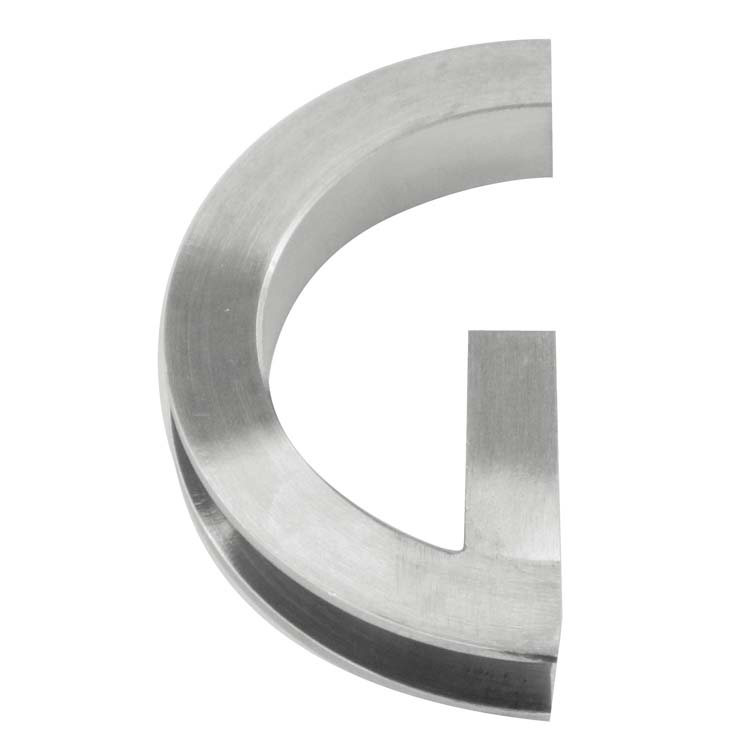 Inkapschelp pro halve maan glas inoxpl 12mm /stuk