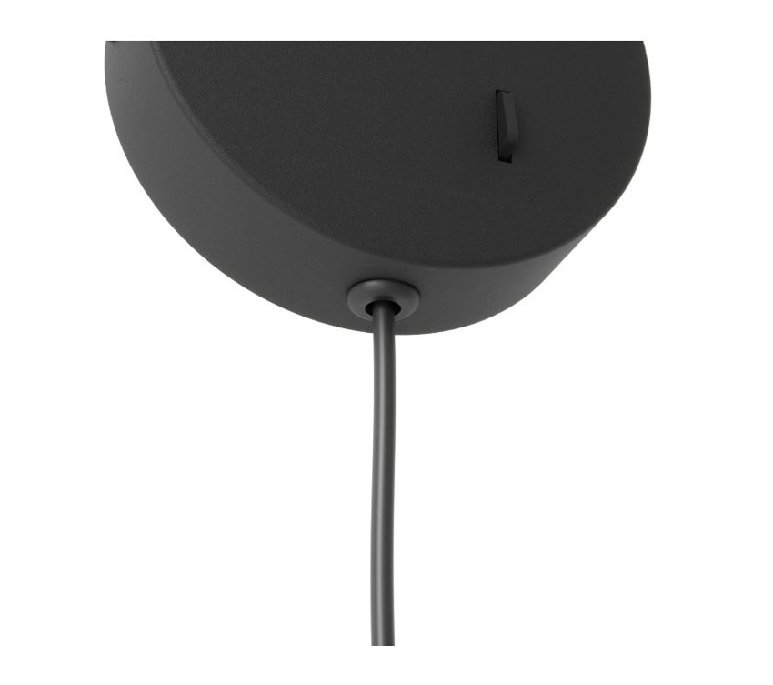 Wandlamp - zwart/brons - Ø11cm - LED - 1x5W - 2700/4000/6500K