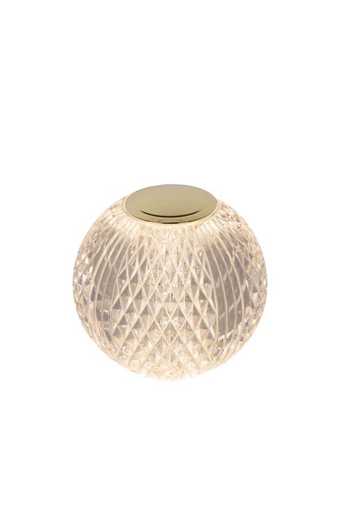 Lampe de table - transparent - LED - 1,5W - 3000K - 3StepDim