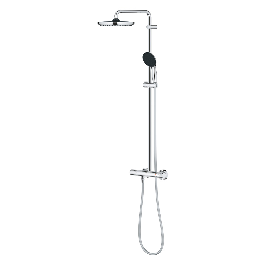 Doucheset Grohe Vitalio Start 250 thermostatisch opbouw glanzend chroom