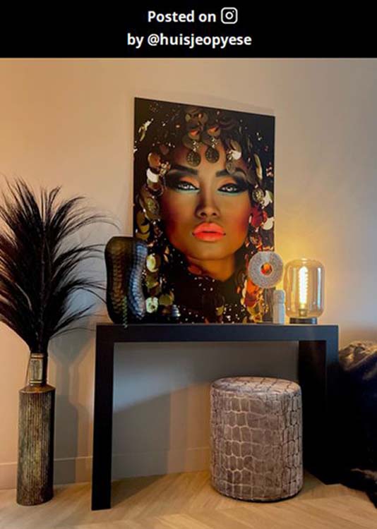 Tafellamp - fumé - Ø22cm - E27 - 40W