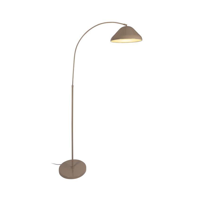 Lucide Vibes Andres - Vloerlamp - 1xE27 - Taupe