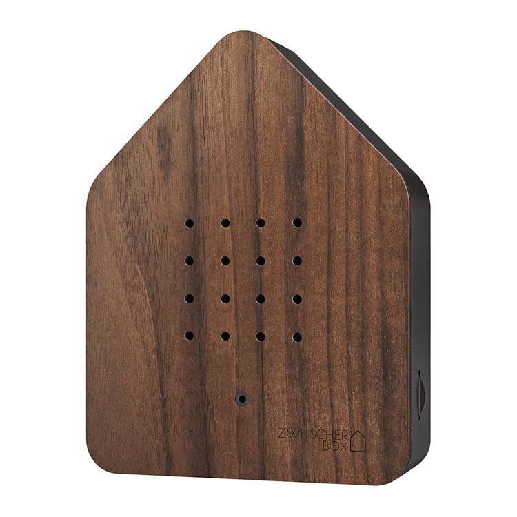 Zwitscherbox wood walnut black