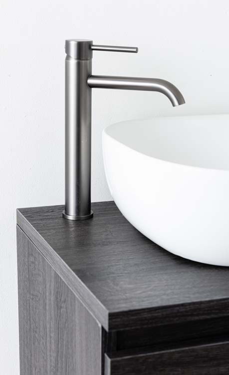 Robinet de lavabo Maddi canon fusil surélevé