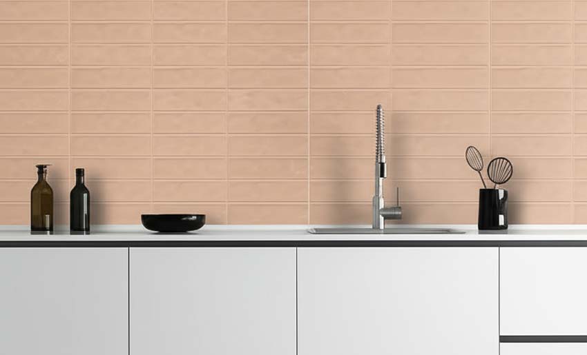 Wandtegel Ramblas coral 31.6x60cm