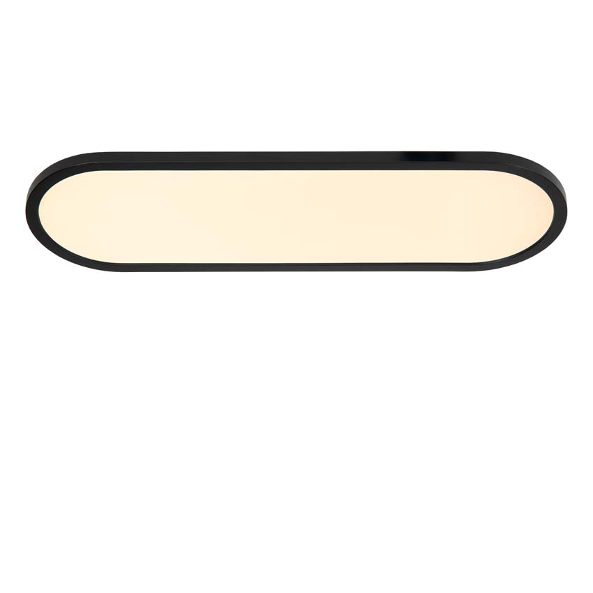 Lucide Essential Elly - Plafonnier - LED dimmable - CCT - 1x24W 2700K/4000K - Opalin