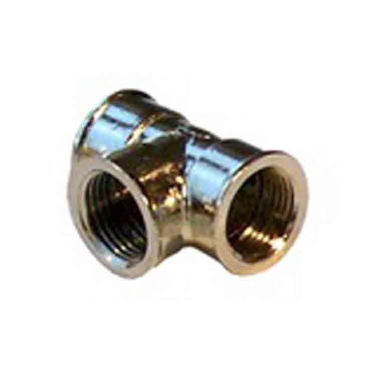Pièce T 1/2 chrome