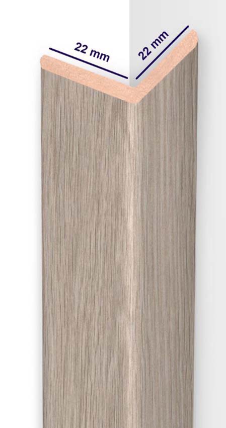 Moulure pliante Bohemien MDF brun clair 260cm