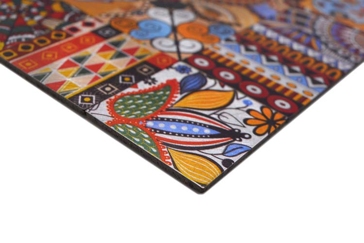 Mozaïek metaal retro multicolor 30,5 x 30,5 cm