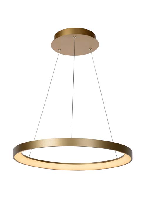 Hanglamp - goud/messing - dimbaar - Ø58cm - LED
