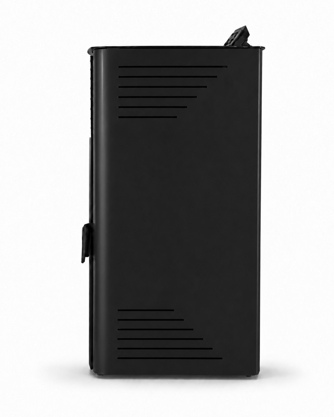 Pelletkachel Digi - 12kW - 244m³ - zwart - 58,5x53,4x105cm