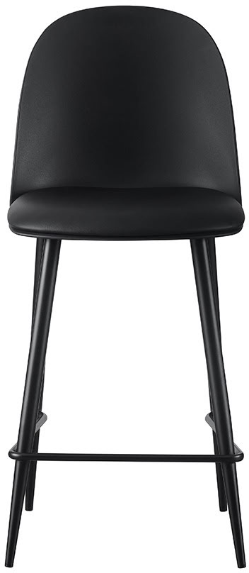 Chaise de bar Renilde noire