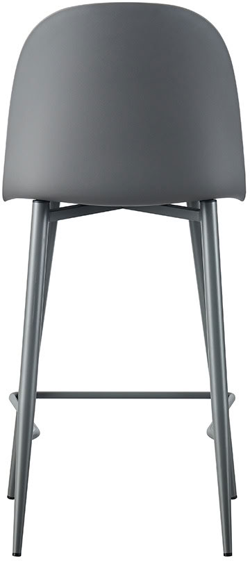 Chaise de bar Renilde grise
