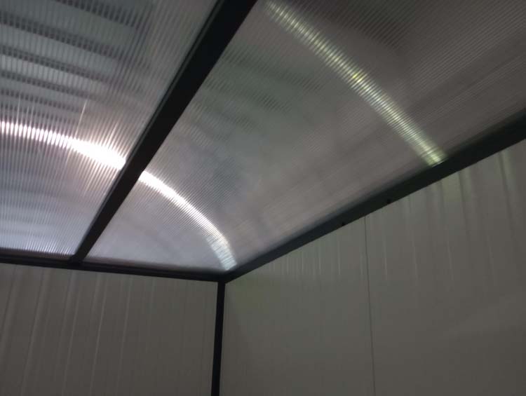 Abri de jardin metal Seine L 408 x 308 x 240 cm