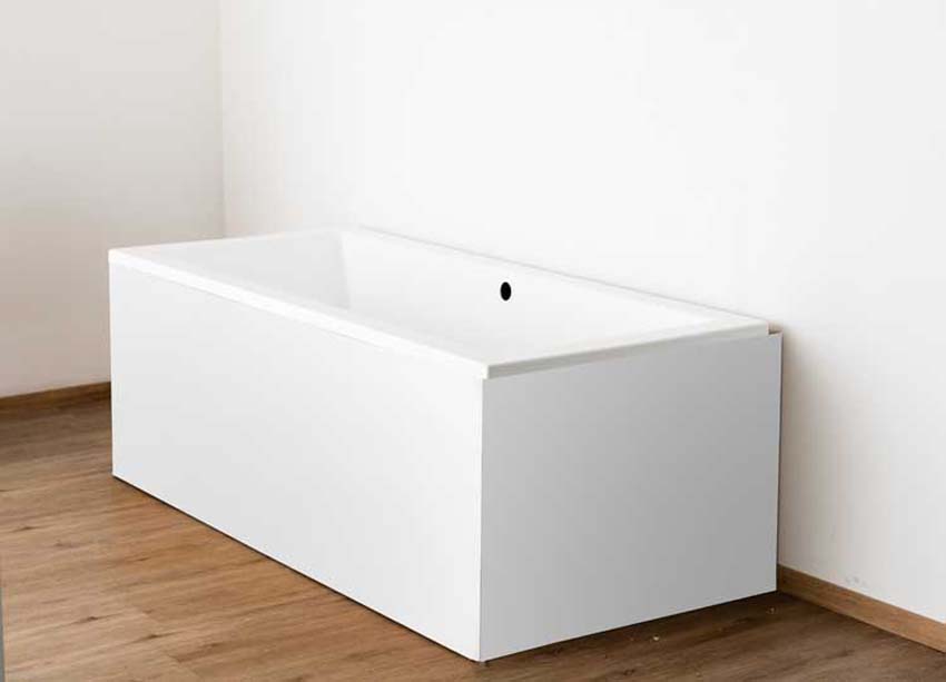 Baignoire encastrable Harper mat blanc 180x80cm