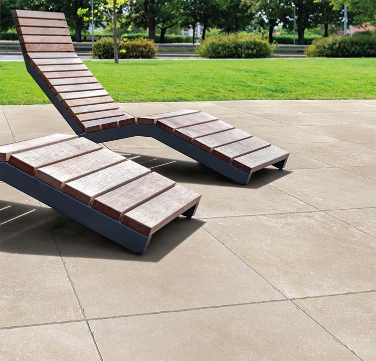 Terrastegel Belchateau beige 60x60x1,8cm