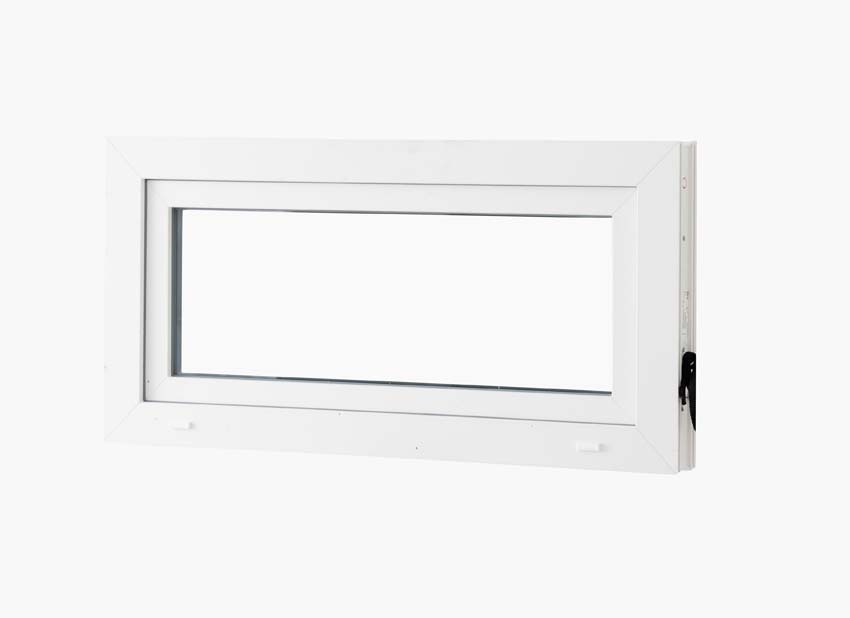 Châssis battant pvc Deceuninck Elegant Infinity blanc/bl B1500xH500 mm Châssis battant pvc Deceuninck Elegant Infinity blanc/bl B1500xH500 mm