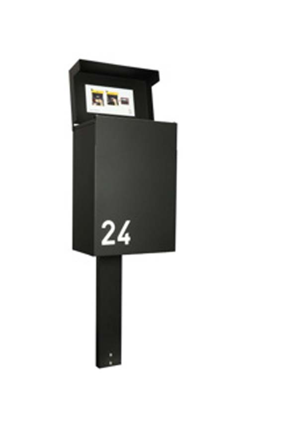 Boîte à colis ONZO (eSafe) Topak Digital noir