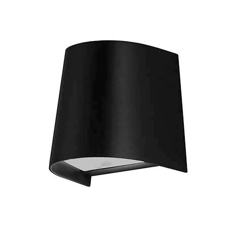 Buiten wandlamp zwart GU10 IP65