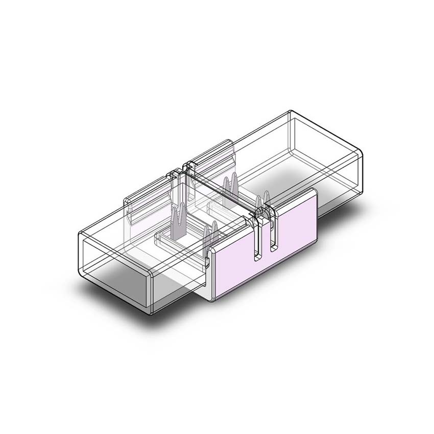 Middenaansluiting voor LED-strip 10mm
