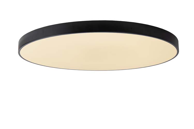 Plafonnière - Ø 80 cm - LED Dimb. - 1x80W 2700K - 3 StepDim - Zwart