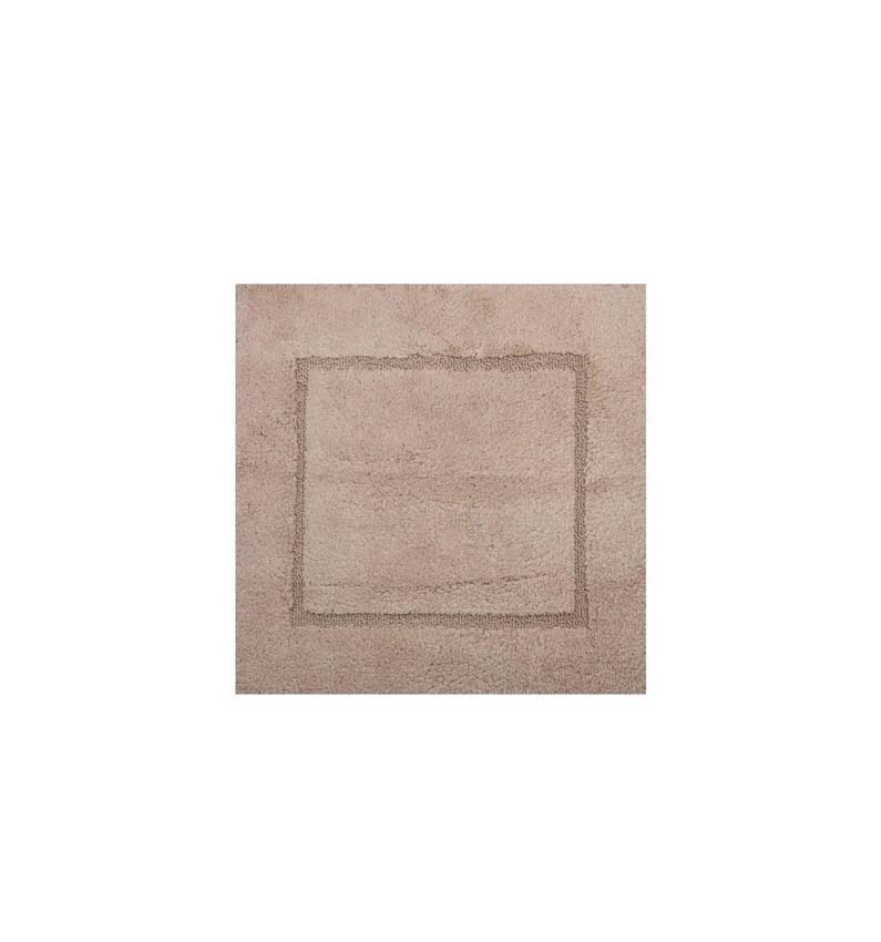 Badmat wc Cosibel katoen roze 59x59cm