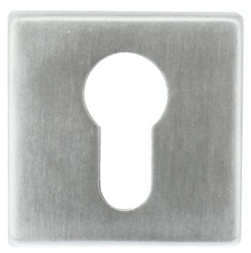 Rosace de cylindre pro Square shape inox plus