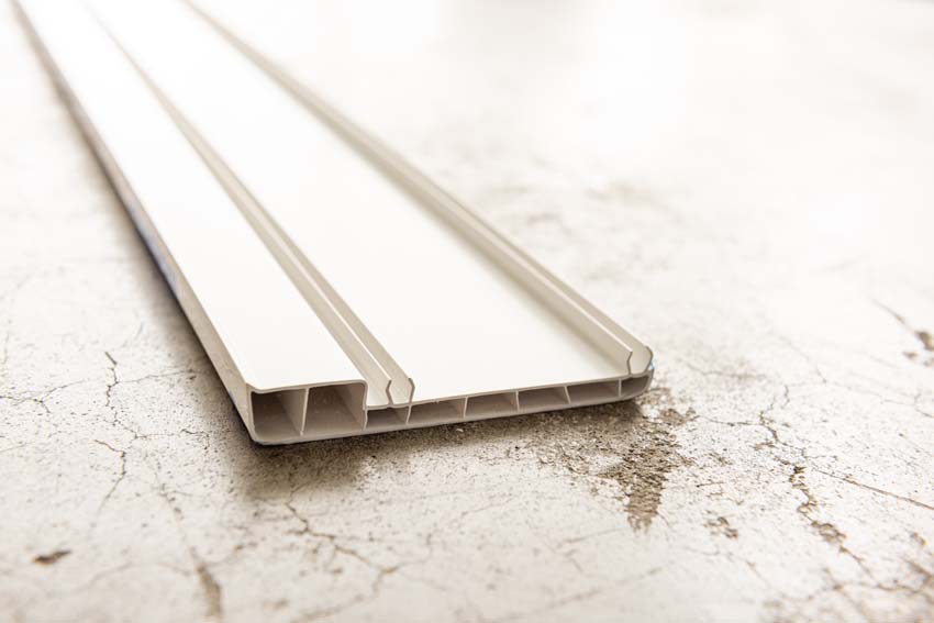 Chambranle PVC blanc 10cmx3m