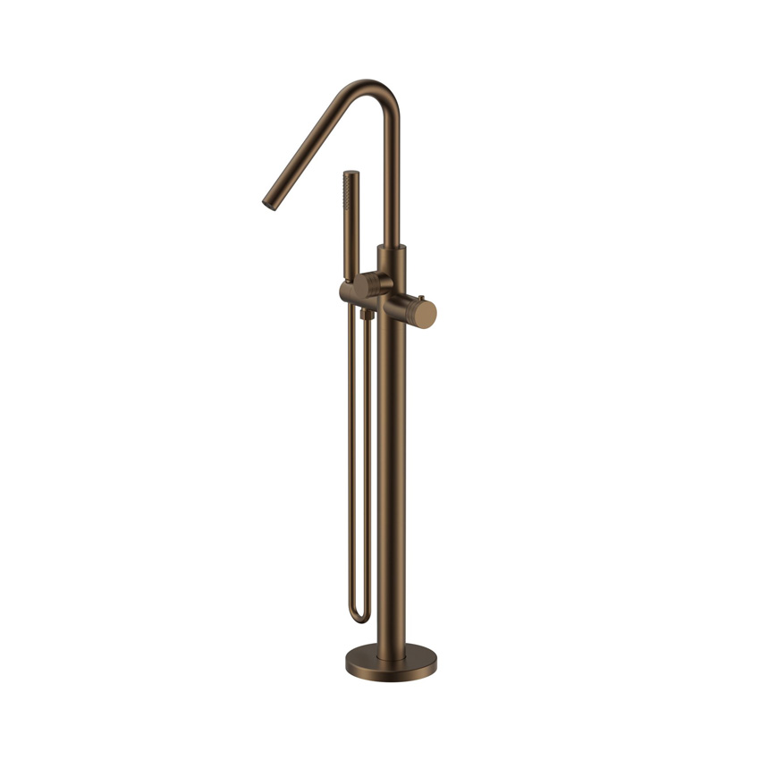 Robinet de baignoire Vera thermostatique à poser bronze