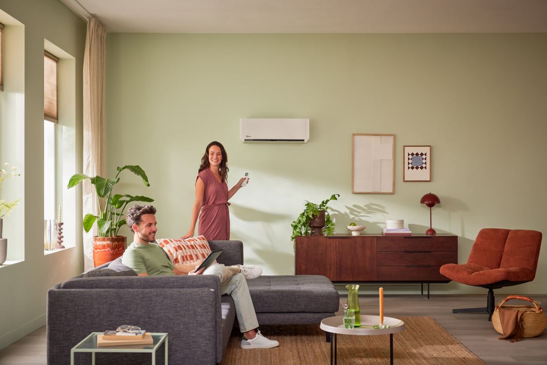 Split airco 18000BTU voor ruimtes 56-74m² / 140-185m³