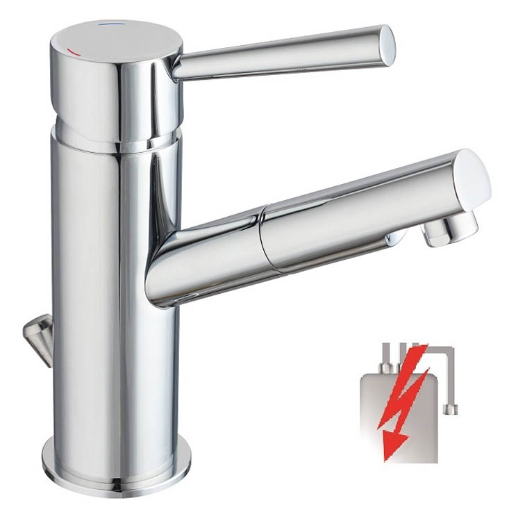 Robinet de lavabo basse pression Charlotte chrome