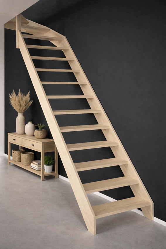 Molenaarstrap Bonn Evolution maxi met kwartslag links boven H340xB80cm