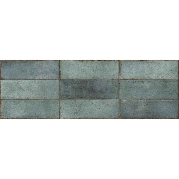 Wandtegel Noah glanzend turquoise 30x90cm