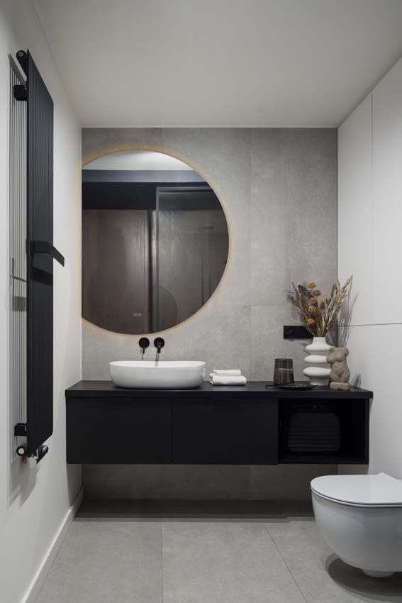 Miroir organique LED + anti-buée 100x80cm