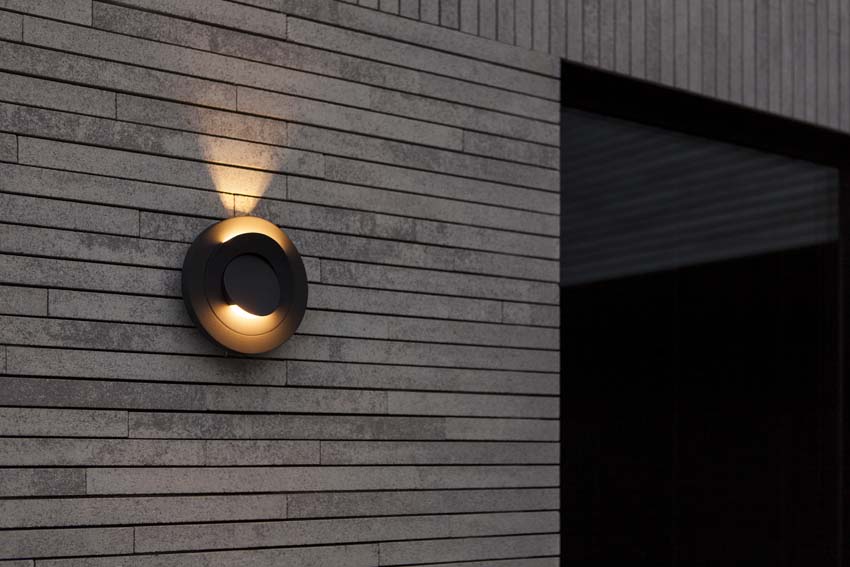 Wandlamp buiten Lior - grijs - 7.8W - 3000K - IP54