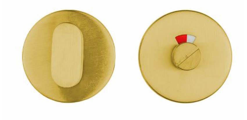 Garniture WC pro Rond shape cuivre mat