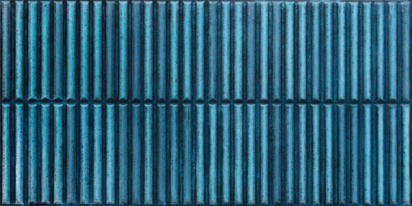 Carrelage mural Homesticks bleu brillant 30x60cm