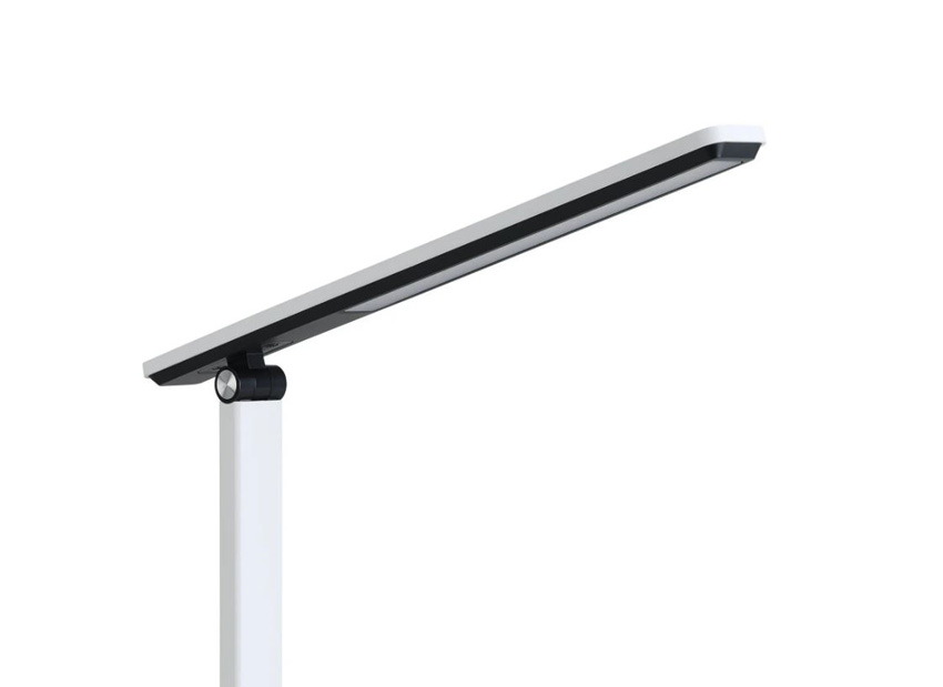 Tafellamp - wit/zwart - 33x3,5x35cm - dimbaar - LED - 1x3,6W - 3000-6500K - accu + USB