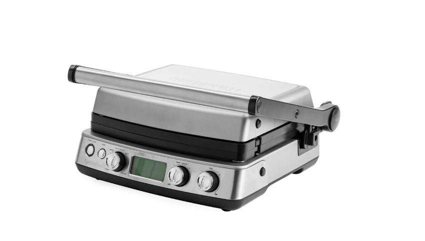 Contactgrill Greenpan Elite PFAS-vrij zilver 18,6x35,3x34,6cm