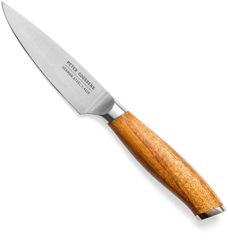 Couteau à légumes BK Peter Goossens Maestro inox/bois d'acacia 11cm