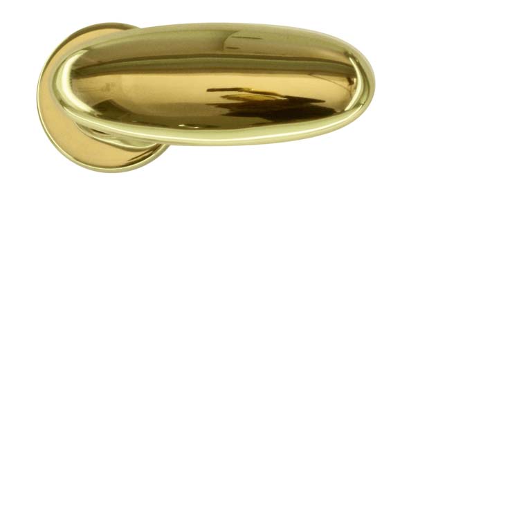 Poignée de porte lecce modèle nouveau cuivre sans rosace