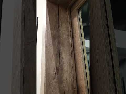 Complete deur pro steel look RW Oak 3R fumé 73x201.5cm Rechts